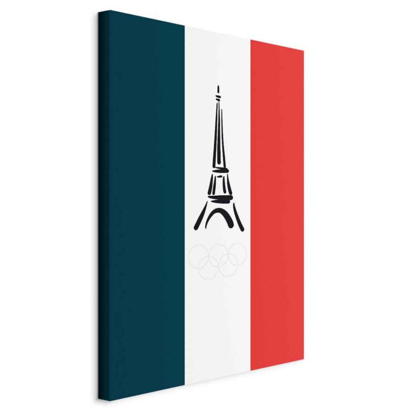 Obraz Artgeist Symbol Francji 40 x 60 cm płótno włoskie 1 szt