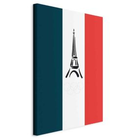 Obraz Artgeist Symbol Francji 40 x 60 cm płótno włoskie 1 szt