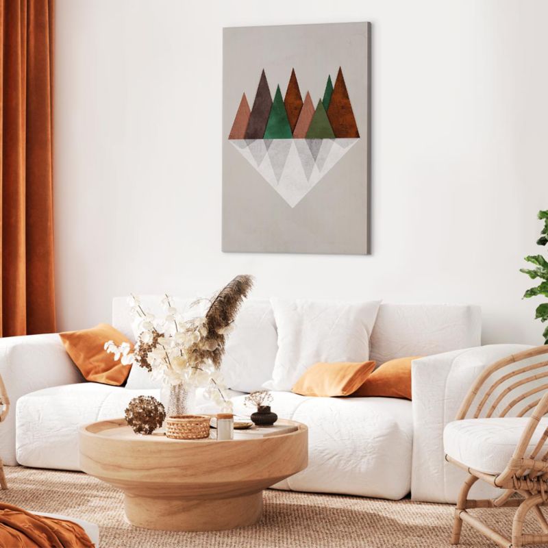 Obraz Artgeist Symetryczna kraina 60 x 90 cm flizelina 1 szt