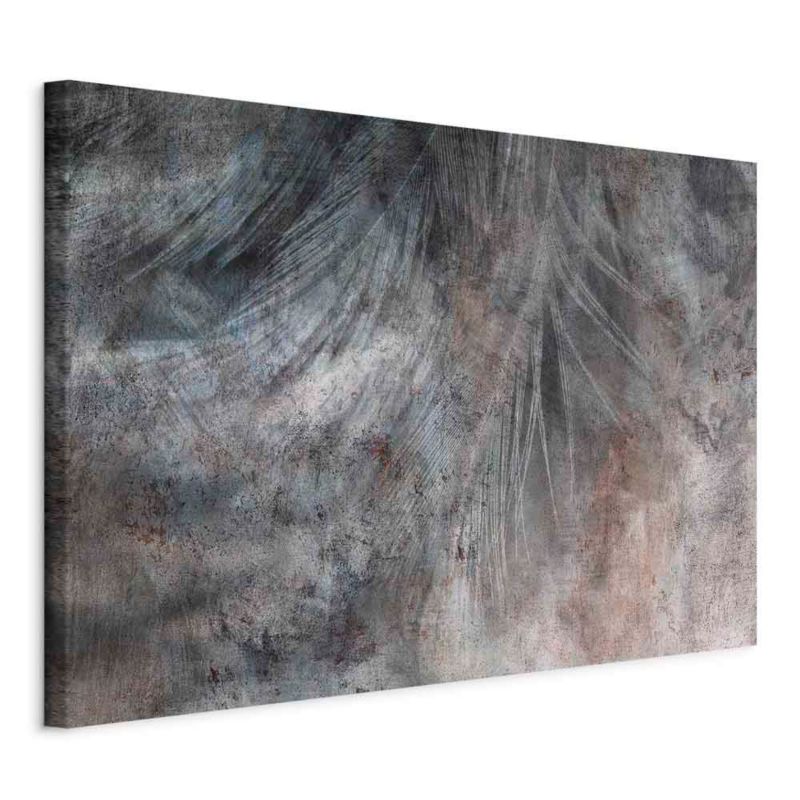 Obraz Artgeist Szarość pióra 60 x 40 cm płótno włoskie 1 szt