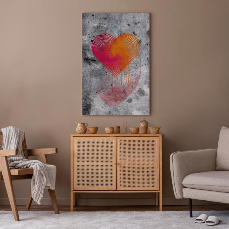 Obraz Artgeist Szczere wyznanie 60 x 90 cm flizelina 1 szt