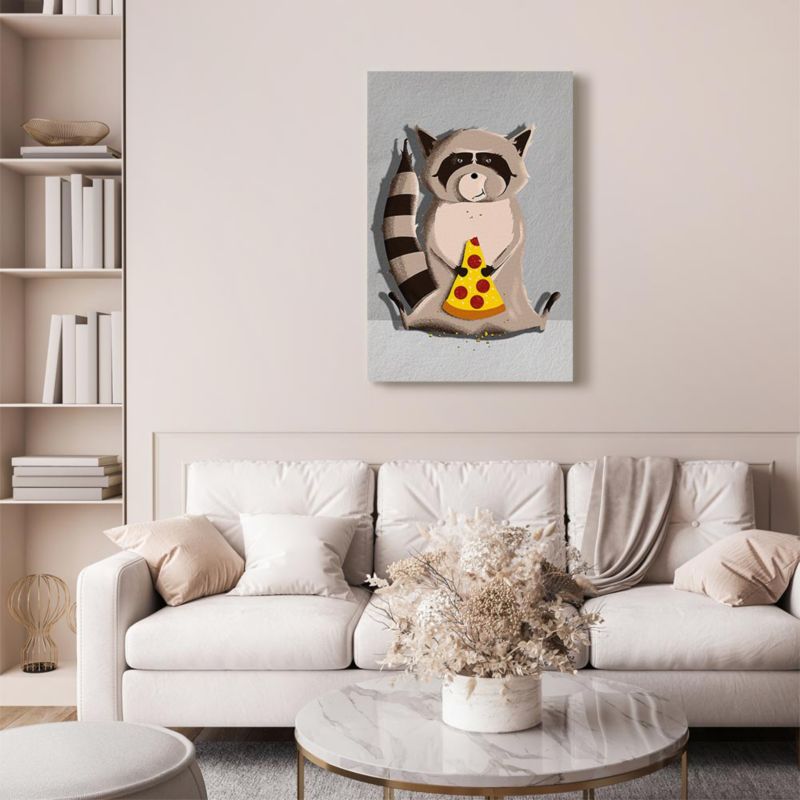 Obraz Artgeist Szop łasuch 20 x 30 cm płótno włoskie 1 szt