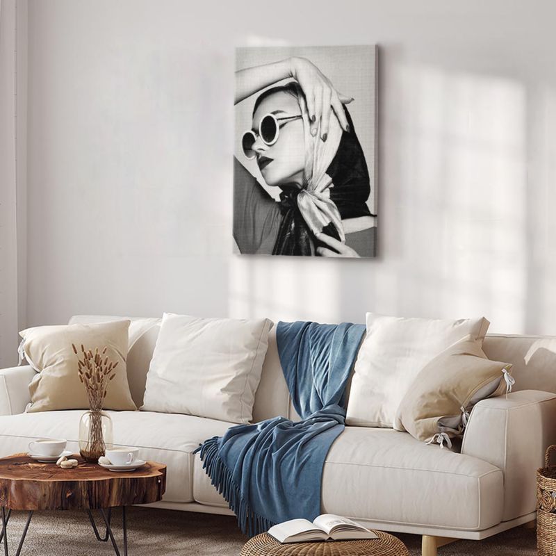 Obraz Artgeist Szykowna dama 40 x 60 cm płótno włoskie 1 szt