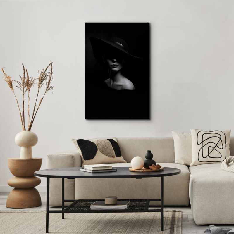 Obraz Artgeist Tajemnicza kobieta 20 x 30 cm flizelina 1 szt