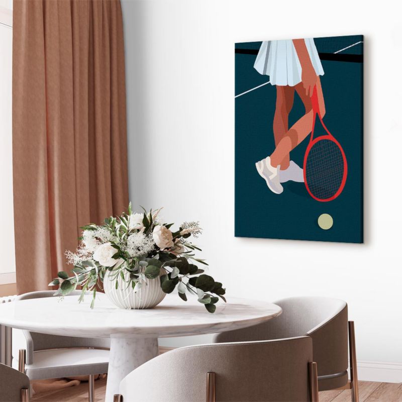 Obraz Artgeist Tenisistka 20 x 30 cm płótno włoskie 1 szt
