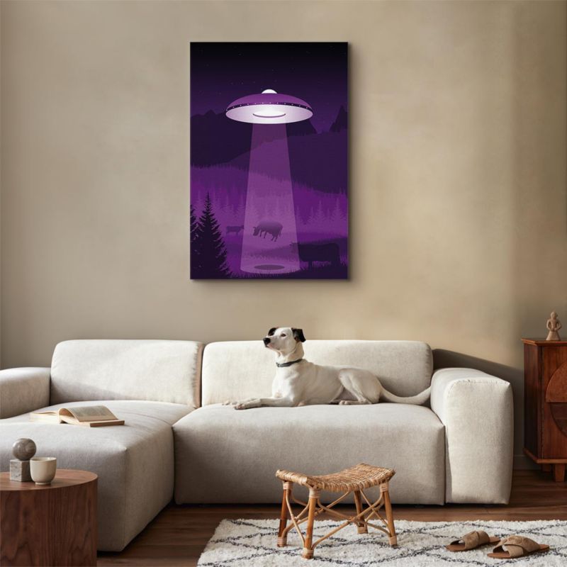 Obraz Artgeist Ufo 40 x 60 cm płótno włoskie 1 szt