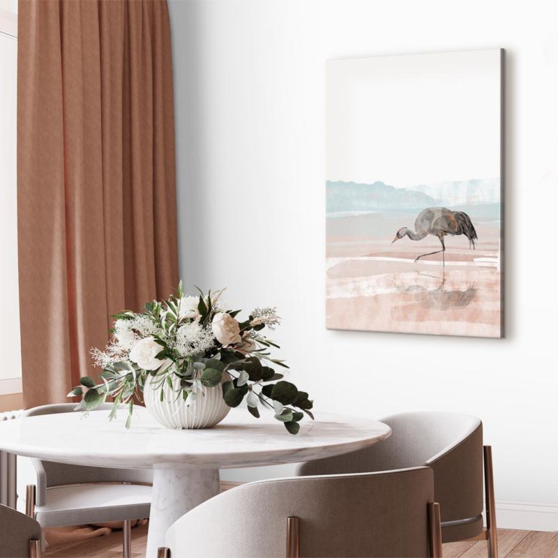 Obraz Artgeist Żuraw o poranku 80 x 120 cm płótno włoskie 1 szt
