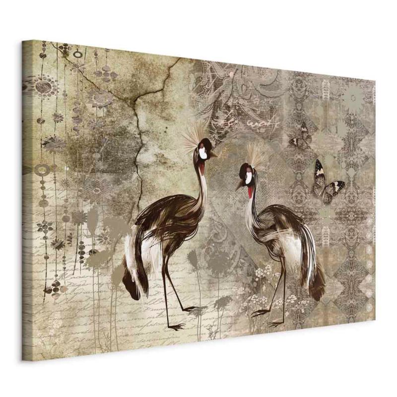 Obraz Artgeist Żurawie retro 60 x 40 cm flizelina 1 szt