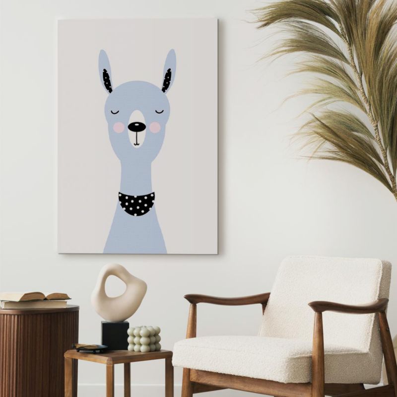 Obraz Artgeist Urocza lama 40 x 60 cm płótno włoskie 1 szt