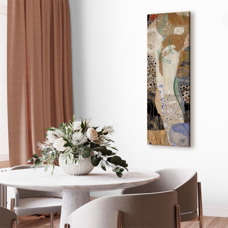 Obraz Artgeist Węże wodne 50 x 150 cm płótno włoskie 1 szt