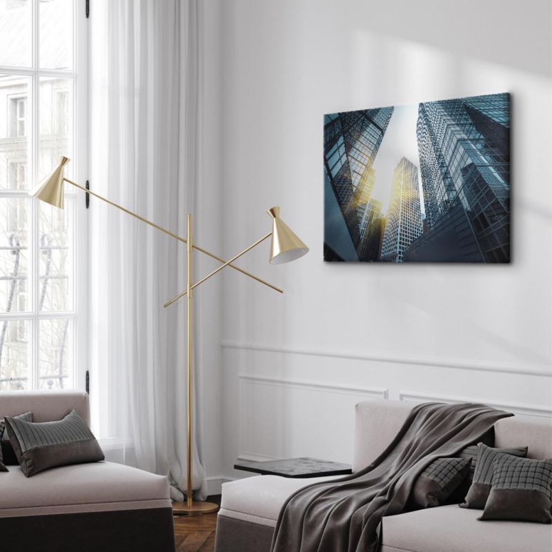 Obraz Artgeist W wielkim mieście 90 x 60 cm flizelina 1 szt