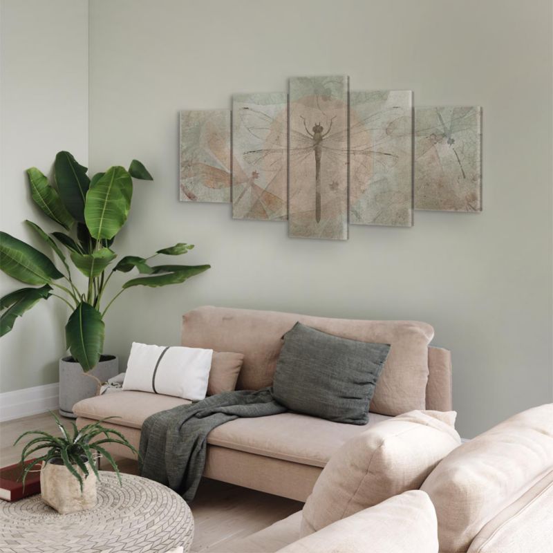 Obraz Artgeist Ważki 200 x 100 cm płótno włoskie 1 szt