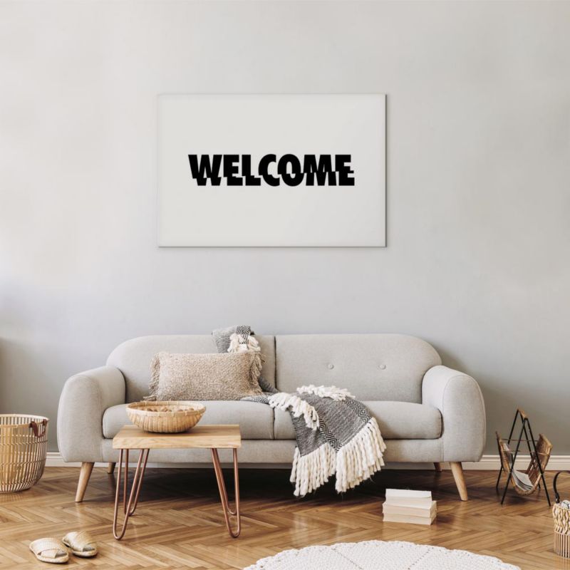 Obraz Artgeist Welcome 60 x 40 cm płótno włoskie 1 szt
