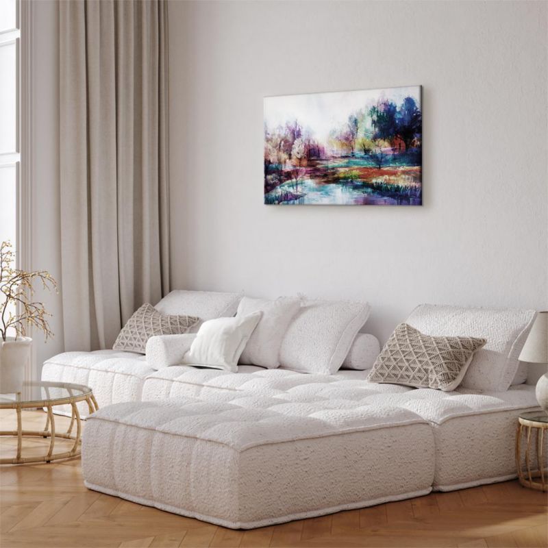Obraz Artgeist Świat w farbach 30 x 20 cm płótno włoskie 1 szt