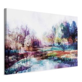 Obraz Artgeist Świat w farbach 60 x 40 cm płótno włoskie 1 szt