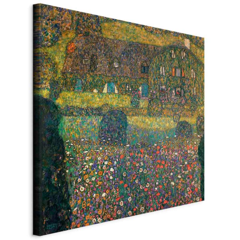 Obraz Artgeist Wiejski dom 40 x 40 cm płótno włoskie 1 szt