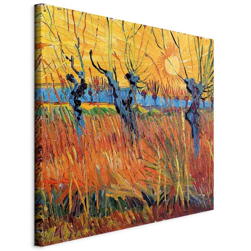 Obraz Artgeist Wierzby 80 x 80 cm flizelina 1 szt