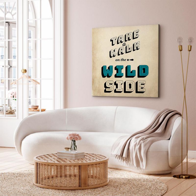 Obraz Artgeist Wild Side 40 x 40 cm płótno włoskie 1 szt