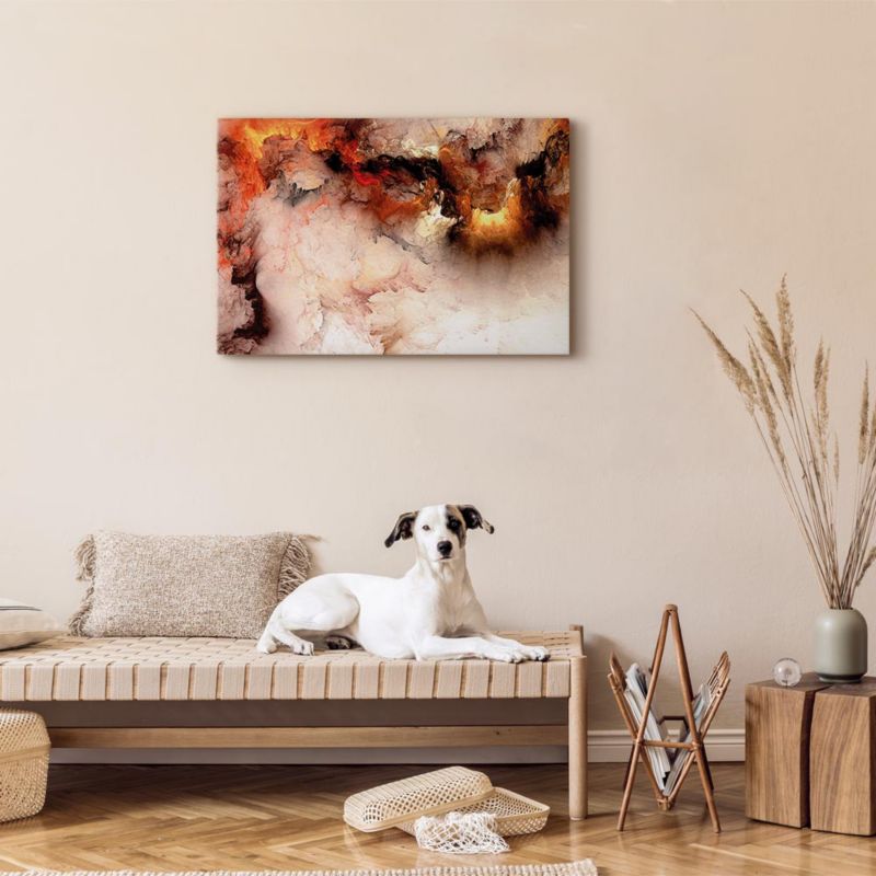 Obraz Artgeist Wulkaniczna abstrakcja 90 x 60 cm flizelina 1 szt