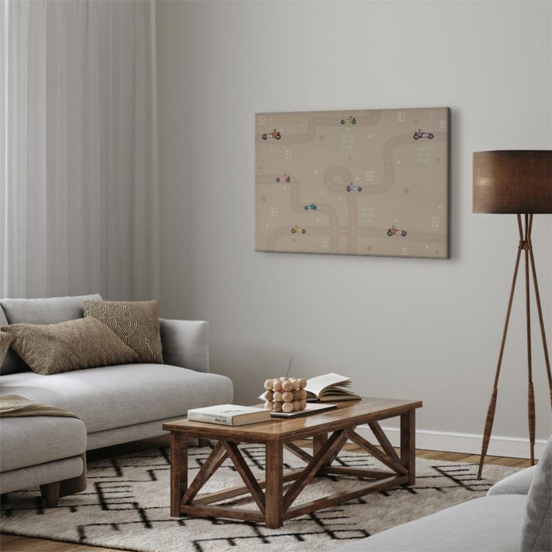 Obraz Artgeist Wyścig 60 x 40 cm płótno włoskie 1 szt