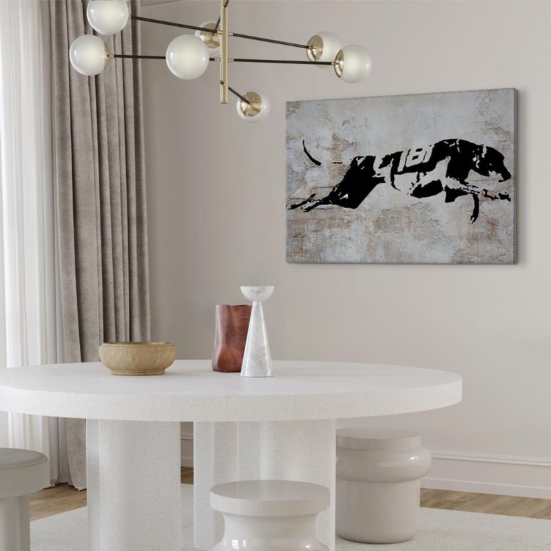 Obraz Artgeist Wyścig chartów 60 x 40 cm flizelina 1 szt