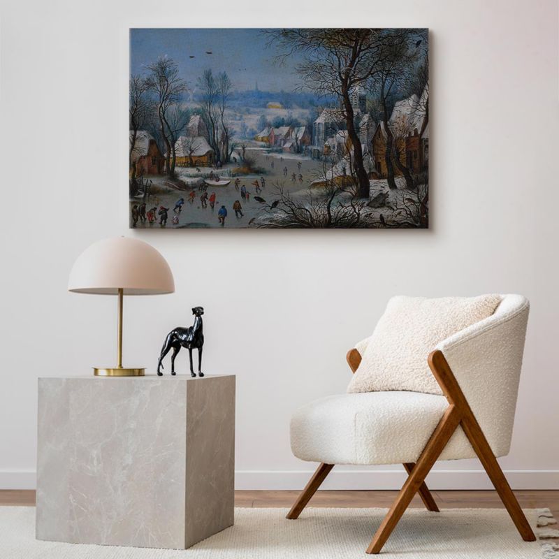 Obraz Artgeist Łyżwiarki 120 x 80 cm płótno włoskie 1 szt