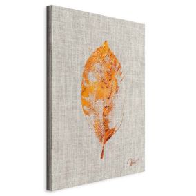 Obraz Artgeist Złota flora 20 x 30 cm płótno włoskie 1 szt