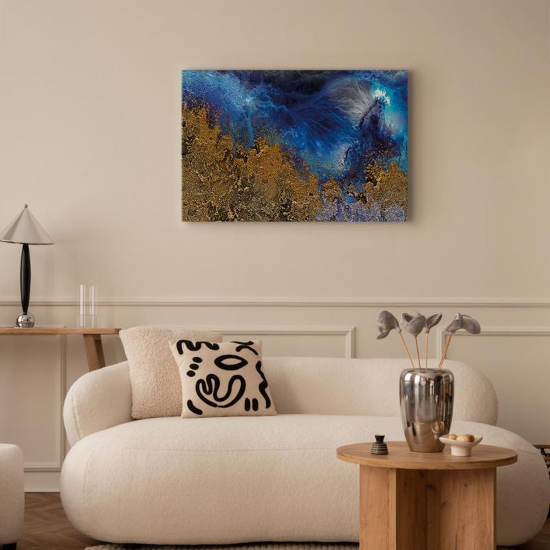 Obraz Artgeist Złoto oceanu 120 x 80 cm płótno włoskie 1 szt