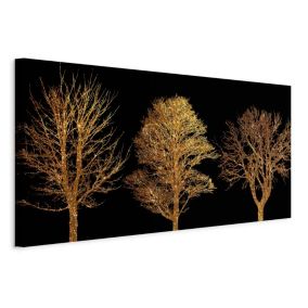 Obraz Artgeist Złoty las 120 x 60 cm płótno włoskie 1 szt