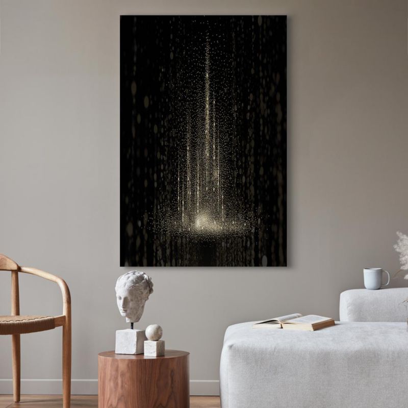 Obraz Artgeist Zamieć śnieżna 80 x 120 cm płótno włoskie 1 szt