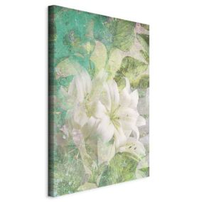 Obraz Artgeist Zielone tchnienie 40 x 60 cm płótno włoskie 1 szt