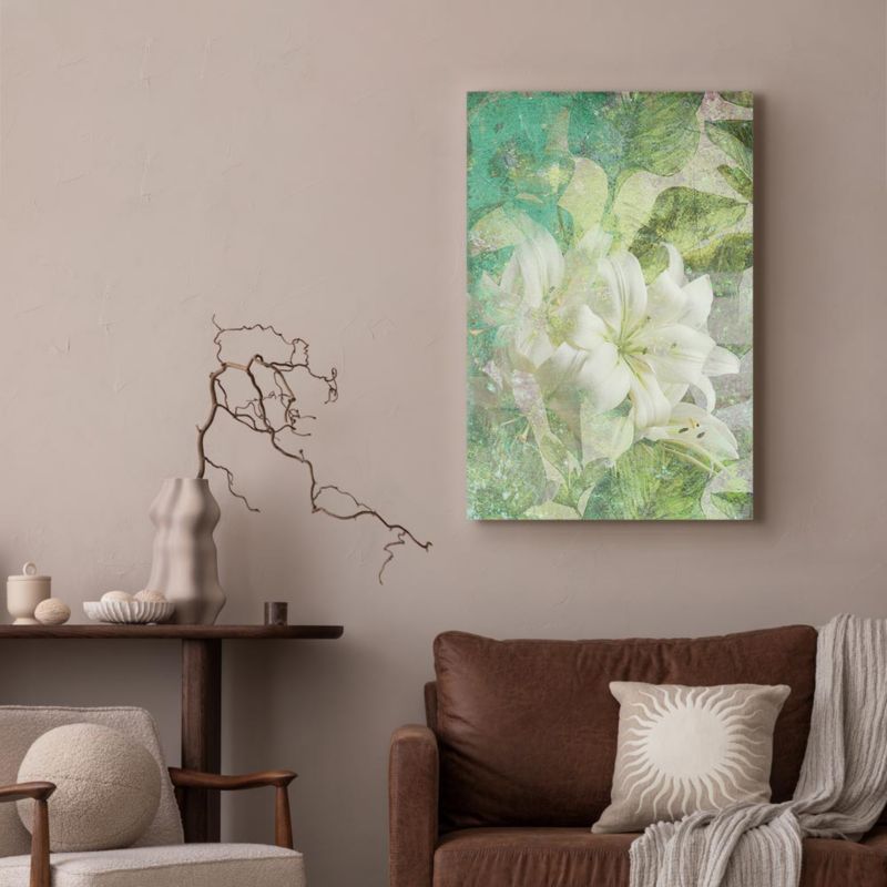 Obraz Artgeist Zielone tchnienie 40 x 60 cm płótno włoskie 1 szt