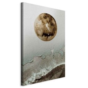 Obraz Artgeist Zielony przypływ 40 x 60 cm płótno włoskie 1 szt