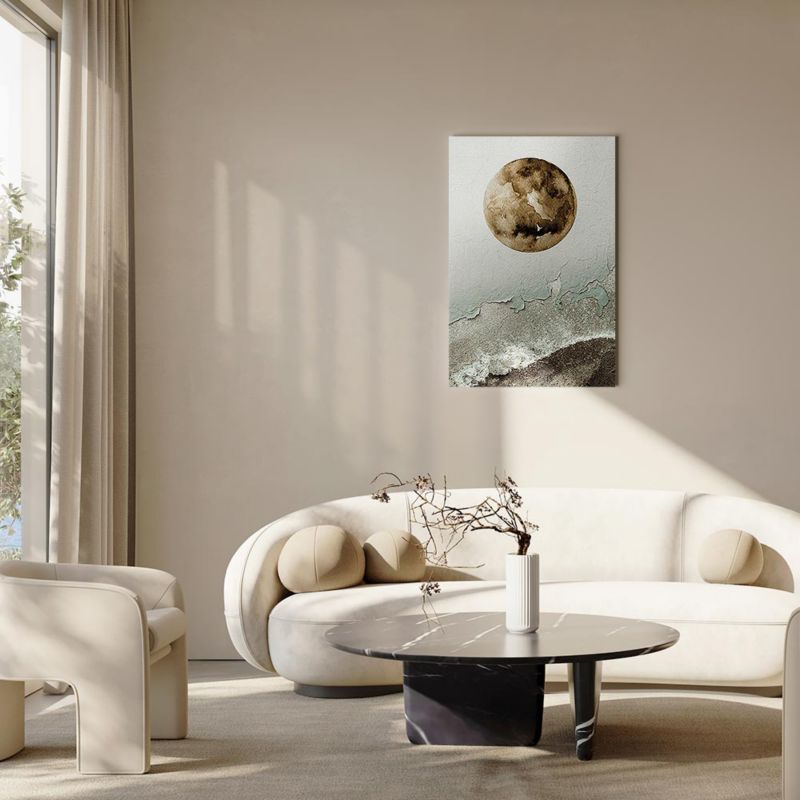Obraz Artgeist Zielony przypływ 60 x 90 cm płótno włoskie 1 szt