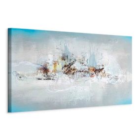 Obraz Artgeist Zima za oknem 150 x 50 cm flizelina 1 szt