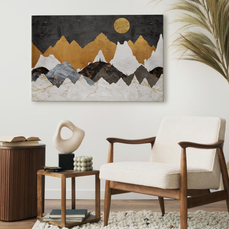 Obraz Artgeist Zimna noc 90 x 60 cm płótno włoskie 1 szt
