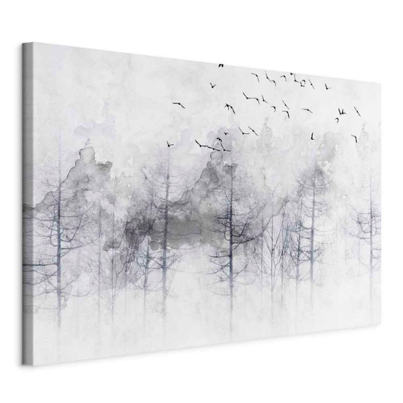 Obraz Artgeist Zimowy las 30 x 20 cm flizelina 1 szt