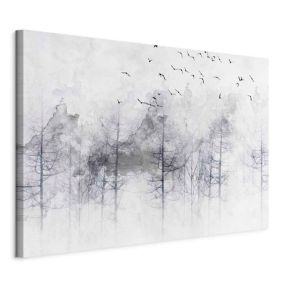 Obraz Artgeist Zimowy las 30 x 20 cm flizelina 1 szt