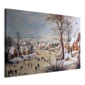 Obraz Artgeist Zimowy pejzaż 30 x 20 cm flizelina 1 szt