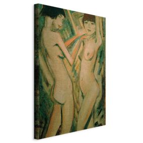 Obraz Artgeist Zwei Mädchen 80 x 120 cm płótno włoskie 1 szt