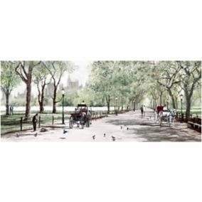 Obraz Canvas 60 x 150 cm Watercolor Central Park