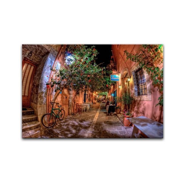 Obraz Canvas 85 x 113 cm Globe uliczka