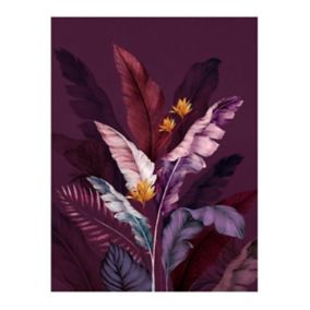 Obraz Canvas Botanic Violet 60 x 80 cm