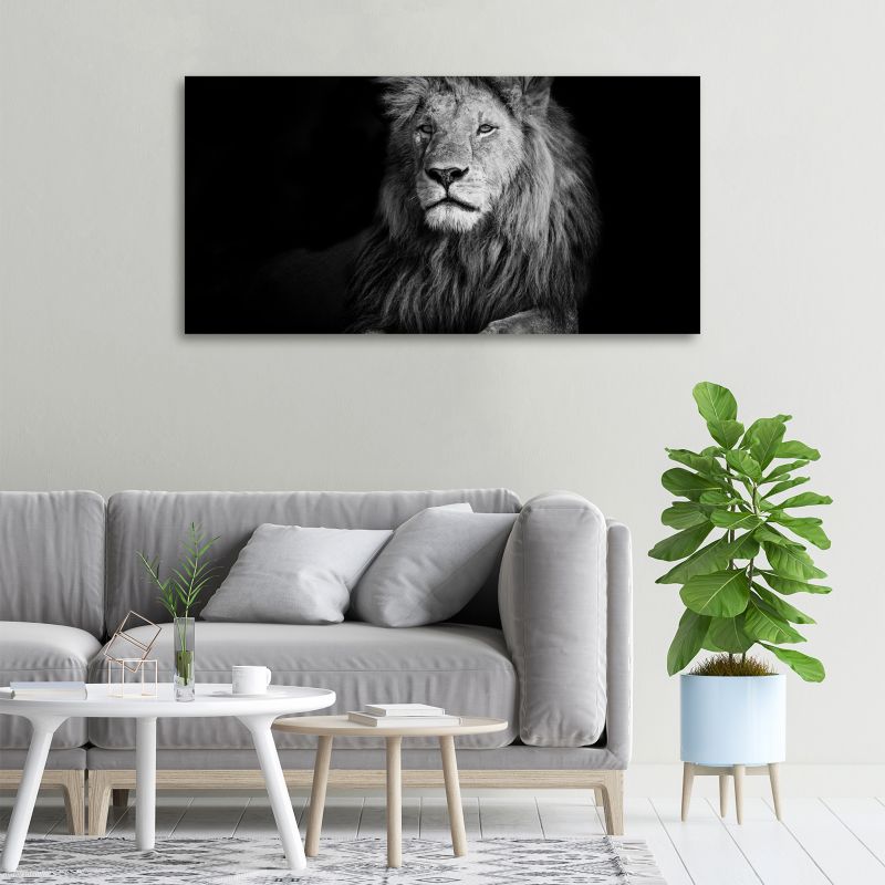 Obraz canvas Tulup Lew 140x70 cm 1 szt.