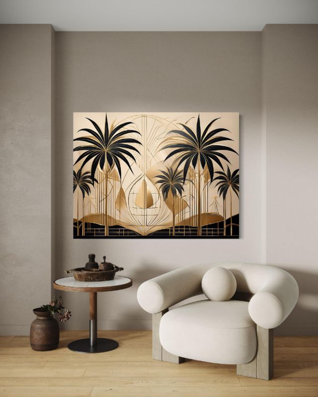 Obraz do salonu Feeby Krajobraz Tropikalny Abstrakcja 120x80 cm 1szt