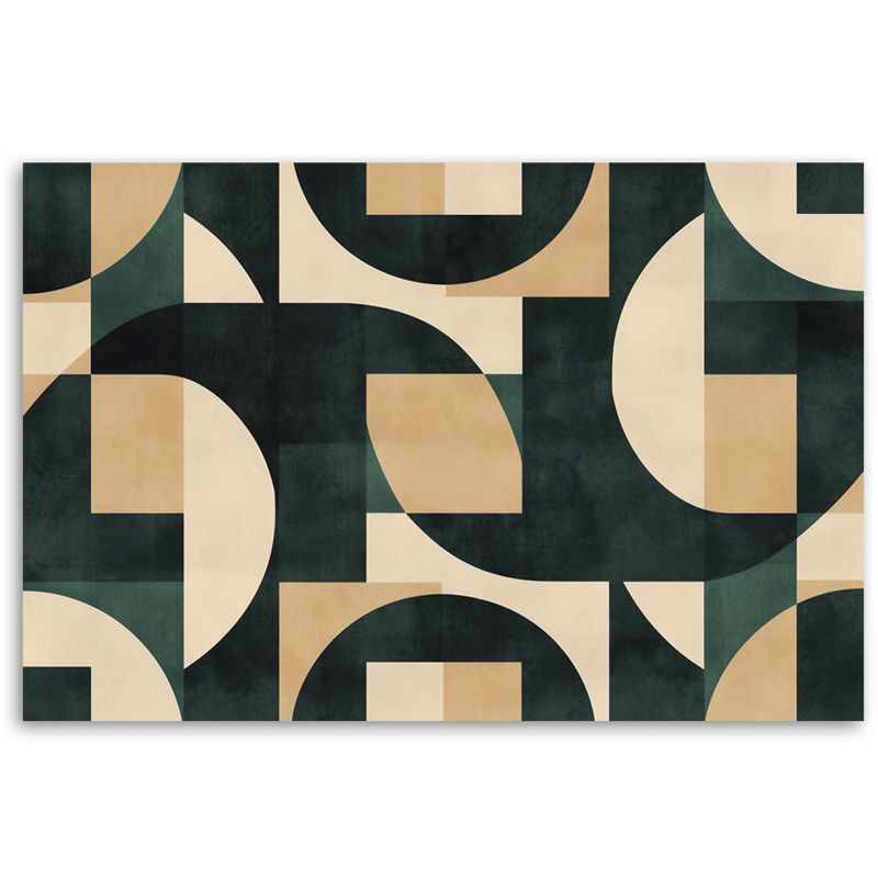 Obraz do salonu nowoczesny Feeby Geometryczna Mozaika Retro 90x60cm 1szt