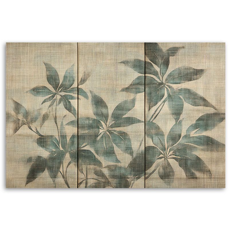Obraz do salonu sypialni Feeby Delikatne Liście w pastelach 60x40 cm 1szt