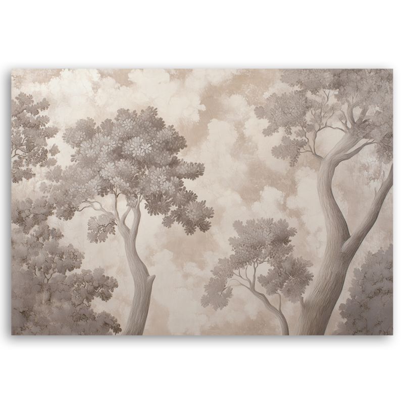 Obraz do salonu sypialni Feeby Drzewa Krajobraz Vintage 120x80 cm 1szt