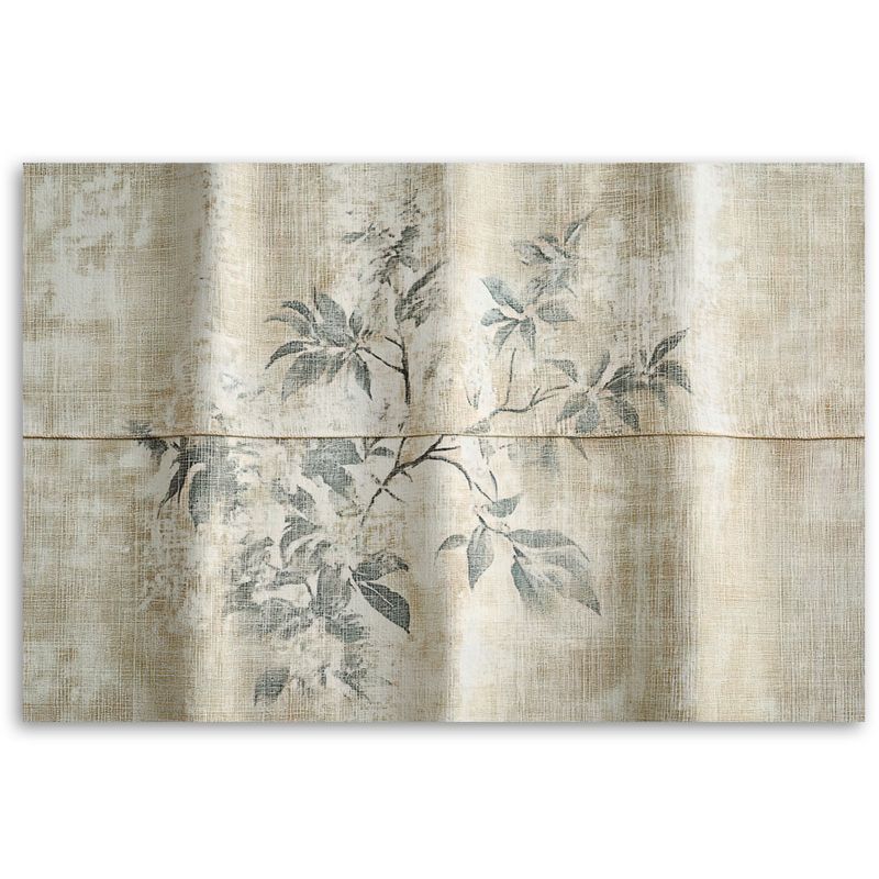 Obraz do salonu sypialni Feeby Liście Boho Botanika Beżowy 90x60 cm 1szt