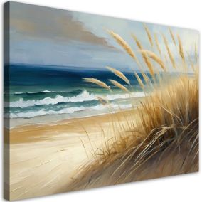 Obraz do salonu sypialni Feeby Plaża Natura Pejzaż 90x60 cm 1szt